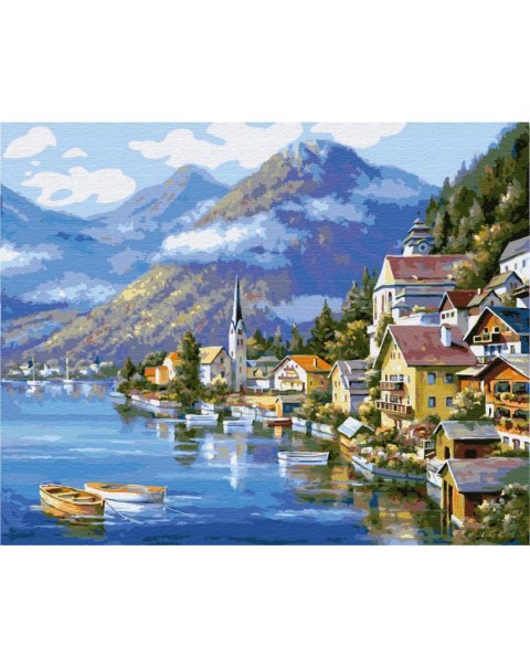 Malowanie po numerach 40x50 Malownicza Austria