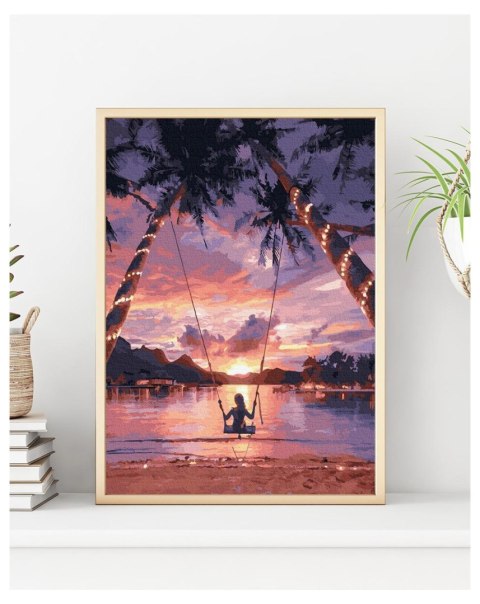 Malowanie po numerach 40x50 Niebiańska Przyjemność