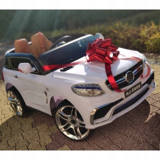 AUTKO MERCEDES NA AKUMULUATOR USB LCD SKÓRA MP4