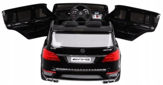 MERCEDES GL63 NA AKUMULATOR MP3 SKÓRA PASY EVA 2os