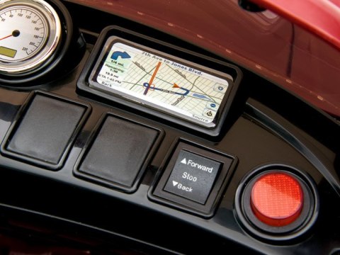 Samochód akumulatorowy RETRO gumowe koła MP3 PILOT