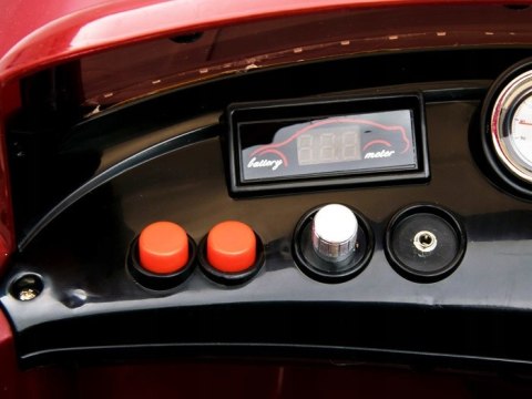 Samochód akumulatorowy RETRO gumowe koła MP3 PILOT