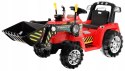 Traktorek dla dziecka na AKUMULATOR Łyżka Traktor