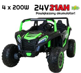 MEGA Buggy ATV Racing 4x4 Zielony 24V 20Ah