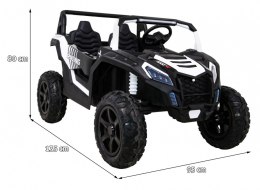 Pojazd Buggy ATV STRONG Racing Biały POWIĘKSZONY AKUMULATOR 24V 20Ah