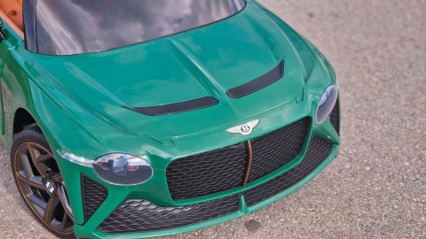 BENTLEY BACALAR ZIELONY Auto na akumulator EVA SKÓRA Pilot