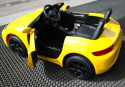 Auto na akumulator Perfecta LIFT Żółty POWIĘKSZONY AKUMULATOR 24V 14Ah + bezszczotkowy silnik