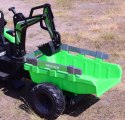 MEGA TRAKTOR Z ŁADOWARKĄ,KOPARKĄ, PRZYCZEPĄ 24 V SUPER-MOC OLBRZYMI