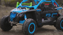 Pojazd Buggy Maverick Turbo RR Niebieski