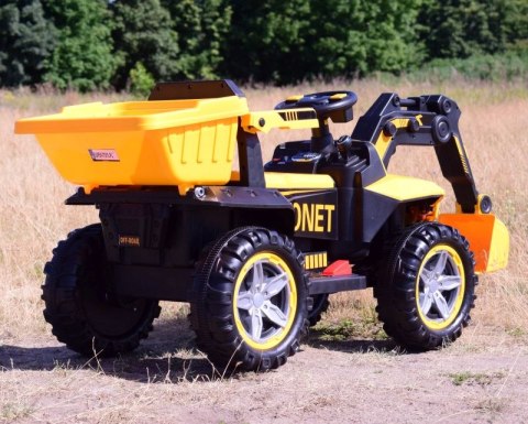 WIELKA KOPARKA,WYWROTKA NA AKUMULATOR, PEŁNA ELEKTRYKA/YW1888