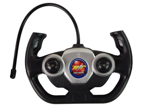 Autobus Zdalnie Sterowany Pomarańczowy Świeci