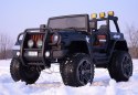 MEGA JEEP MONSTER 4X4 Z REDUKTOREM NAPĘDU EXCLUSIVE 24 V, 480 WAT, WOLNY START,MIĘKKIE KOŁA /WXE1688-24V