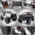 MEGA JEEP MONSTER 4X4 Z REDUKTOREM NAPĘDU EXCLUSIVE 24 V, 480 WAT, WOLNY START,MIĘKKIE KOŁA /WXE1688-24V