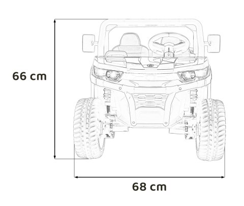 Pojazd Pick-Up Speed 900 Biały