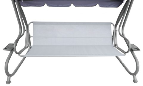 Huśtawka Ogrodowa Siedzisko Textylina 2x1 WZÓR Zielona