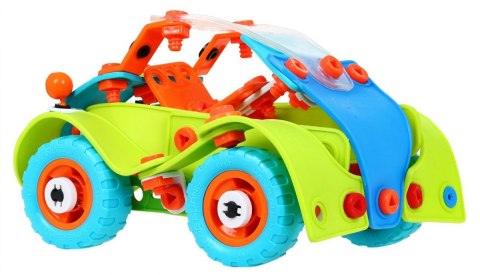 Klocki Wesołe Pojazdy 146 Elementów