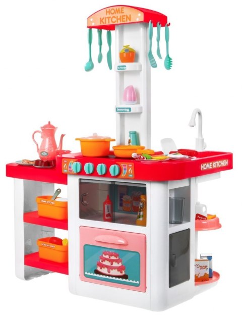 Kuchnia Aneks Kuchenny Kran z Wodą 46 Elementów Różowa