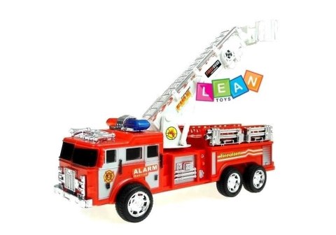 Zestaw Strażaka Straż Pożarna Wóz + Kask + Gaśnica