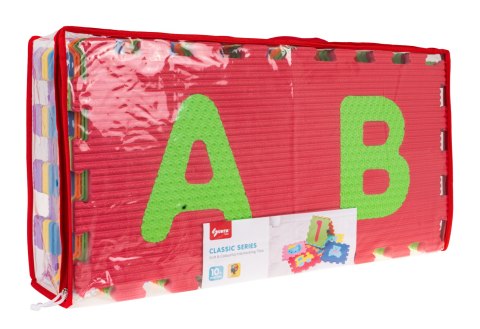 Mata Sensoryczna Puzzle Różne Kształty Alfabet