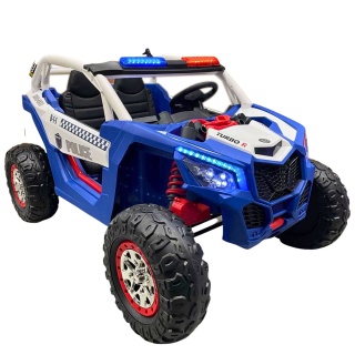 Autko na akumulator BUGGY Policyjne 4x200W 24V