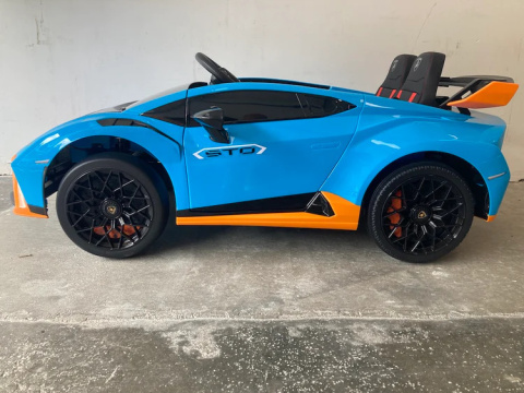 Auto Na Akumulator Lamborghini STO DRIFT Niebieskie