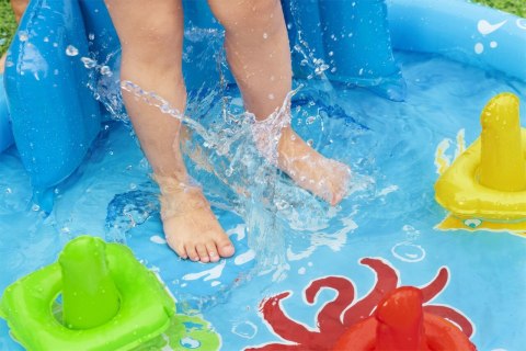 Basenik Z Daszkiem 115x89x76cm Z Grą Układanką BESTWAY