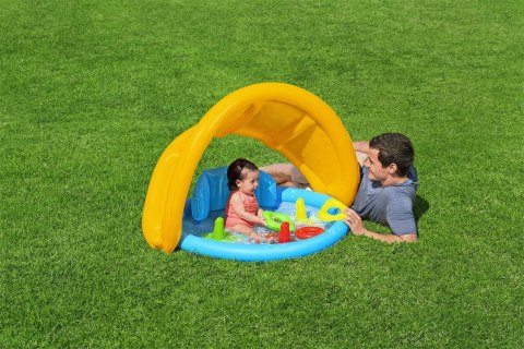 Basenik Z Daszkiem 115x89x76cm Z Grą Układanką BESTWAY