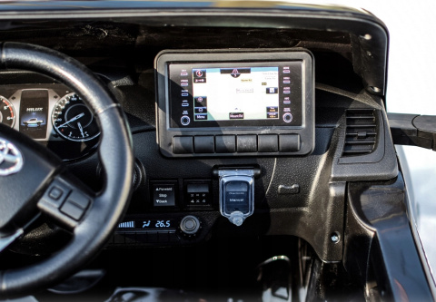 Auto na akumulator Toyota Hillux 4x4 Czarny