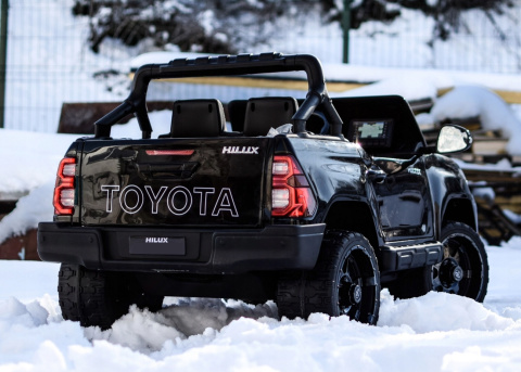 Auto na akumulator Toyota Hillux 4x4 Czarny