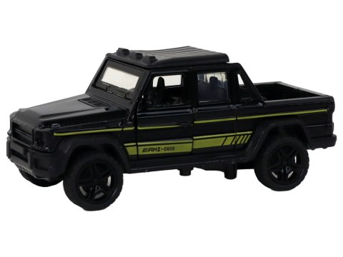 Autko Terenowe 1:36 Przyczepa Dźwięki Światła Białe