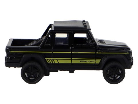 Autko Terenowe 1:36 Przyczepa Dźwięki Światła Białe