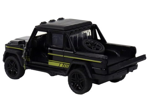 Autko Terenowe 1:36 Przyczepa Dźwięki Światła Białe