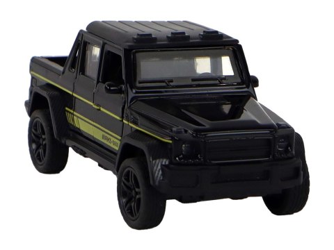 Autko Terenowe 1:36 Przyczepa Dźwięki Światła Białe