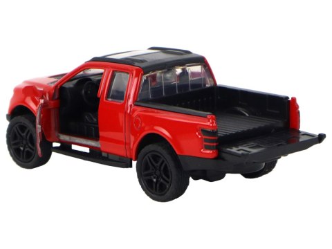 Autko Terenowe 1:36 Przyczepa Dźwięki Światła Białe