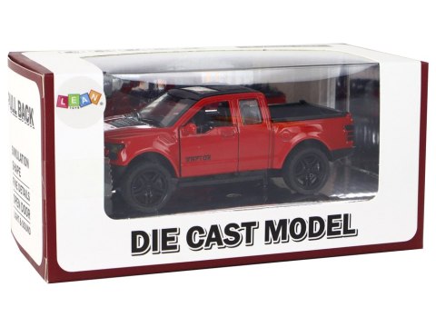 Autko Terenowe 1:36 Przyczepa Dźwięki Światła Białe