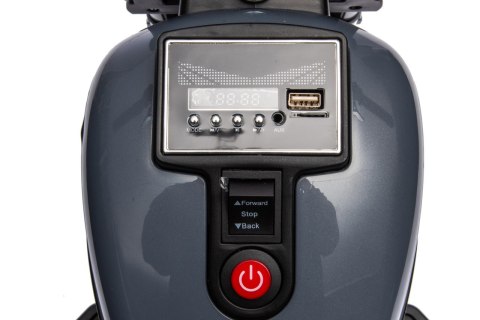 Motorek Chopper FASTER Szary