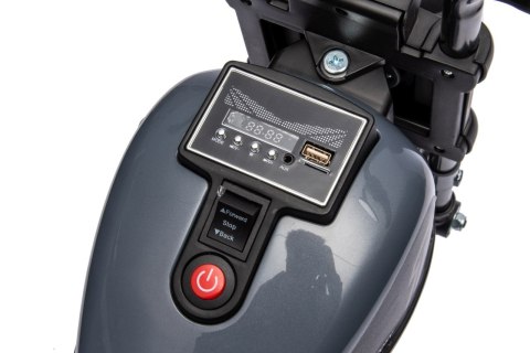 Motorek Chopper FASTER Szary