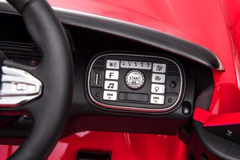 Pojazd Aston Martin DBX Czerwony