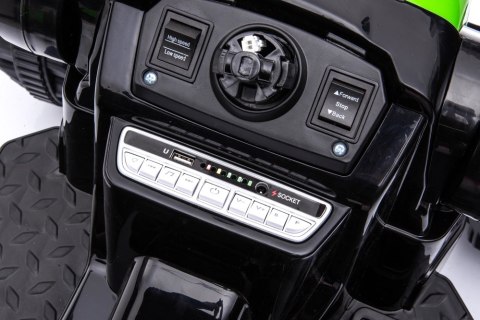 Pojazd Koparka Traktor Zielony