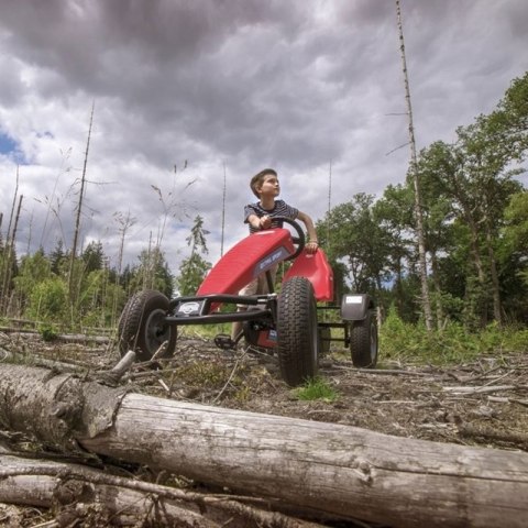 BERG Gokart na Pedały Extra Sport Czerwony BFR Pompowane koła od 5 lat do 100 kg