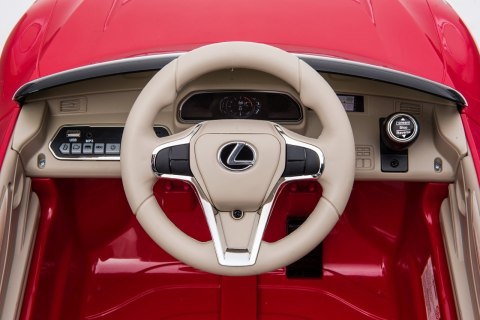 Pojazd Lexus LC500 Czerwony
