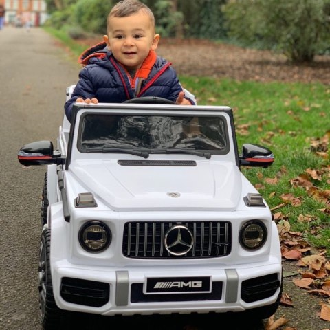 Auto na Akumulator Mercedes G63 Biały