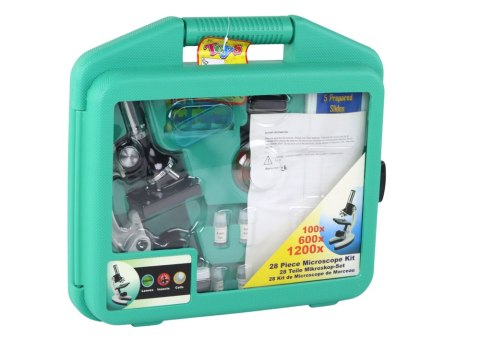 Mikroskop Dziecięcy w Walizce 28 elementów