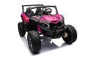 Wielki pojazd 2os. Buggy Off-Road UTV X3 4x200W 24V7AH do 90KG! Różowy