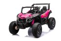 Wielki pojazd 2os. Buggy Off-Road UTV X3 4x200W 24V7AH do 90KG! Różowy