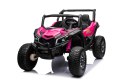 Wielki pojazd 2os. Buggy Off-Road UTV X3 4x200W 24V7AH do 90KG! Różowy