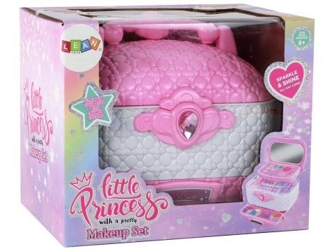 Zestaw piękności lakiery do paznokci cienie do powiek w skrzyneczce