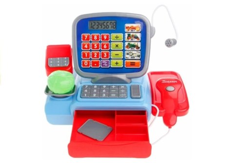 Kasa Sklepowa z Czytnikiem i Kalkulatorem Dźwięki