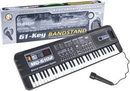 Keyboard MQ-6102 61 Klawiszy Mikrofon Do Nauki