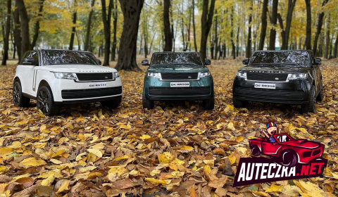 Auto Na Akumulator Range Rover DK-RR998 24V Zielone Lakierowane + panel MP4